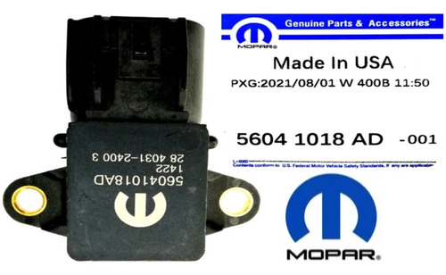 Sensor Map Dakota Dodge Ram 3.7 4.7 Cherokee Kj Kk 2003-2015