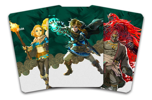 40 Tarjetas Nfc Amiibo- Zelda: Tears Of The Kingdom