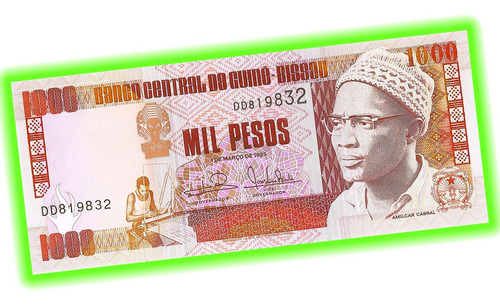 Guinea Bissau - Billete 1000 Pesos 1993 ¡ Sin Circular !