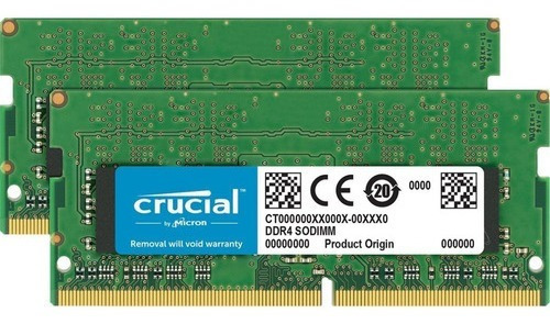 Memoria RAM 32GB 2 Crucial CT2K16G4SFRA266