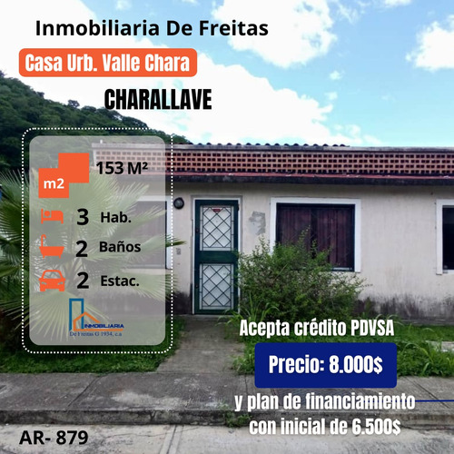 Casa En El Conjunto Residencial Valle De Chara, Urbanizacion Valle Real. Charallave 