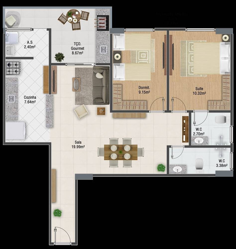 Imagem 6 de 13 de Apartamento - Je16 - 71124302