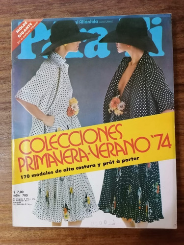 Revista Para Ti - Nº 2721 -  Septiembre Año 1974