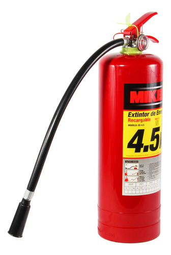 Extintor De Emergencia Recargable 4.5 Kilogramos Ee-4.5