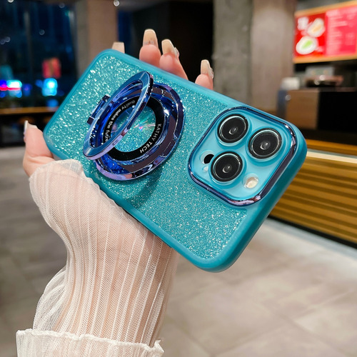 Funda Para Xiaomi Poco X7 5g/pocox7 Pro/turbo4 El Soporte De Anillo Magnético De La Funda Del Teléfono Brilla Y Es A Prueba De Golpes