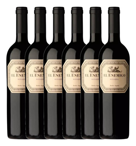 Vino El Enemigo Bonarda Bodega Aleanna 750ml X6 - Gobar®