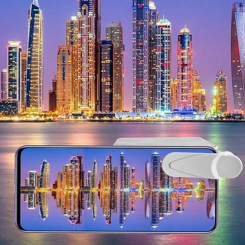 P 2024 2pcs Teléfono Cámara Espejo Reflexión Clip Kit Accesori