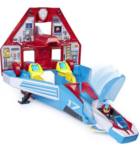 Paw Patrol Patrulla Canina Mighty Jet Centro De Comando