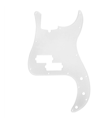 Dimre 1ply Transparent Bass Pickguard Scratch Plate For