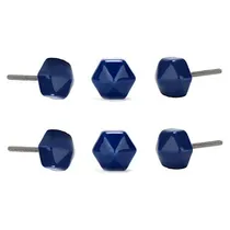 Comprar Juego De 6 Pomos Cerámicos Armarios Y Cajones, Pomos H...
