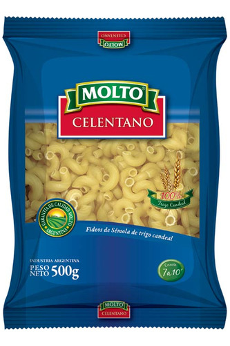 Pack X 36 Unid. Fideos  Celentano 500 Gr Molto