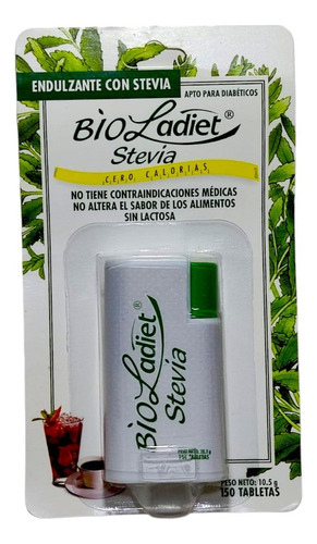 Stevia Endulzante 150 Tabletas - Unidad a $70