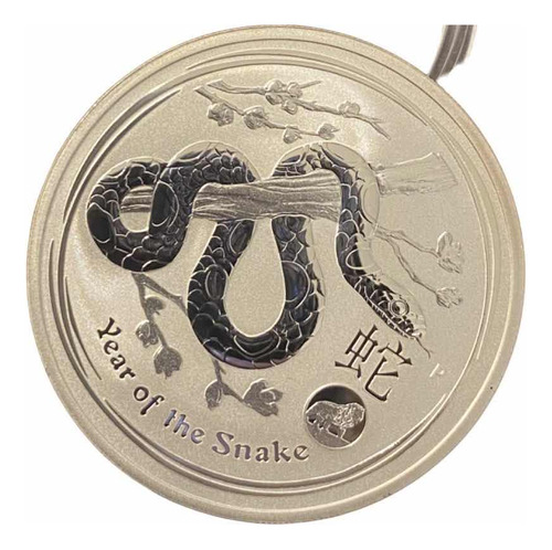 Moneda De Plata (99,9%), Serie Lunar - La Serpiente