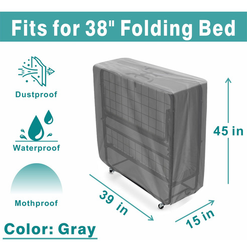 Funda De Almacenamiento Para Cama Plegable A Prueba De Agua