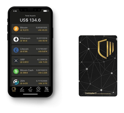Imagen 3 de 9 de Coolwallet S - Bluetooth Hardware Wallet Ios -android