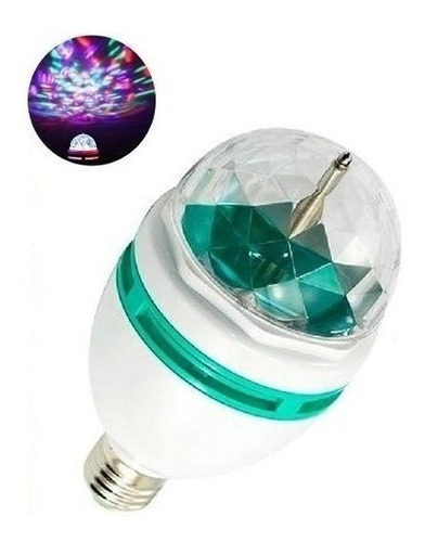 Foco Led Colores Giratorio Rgb Fiesta Disco Pack 30 Piezas