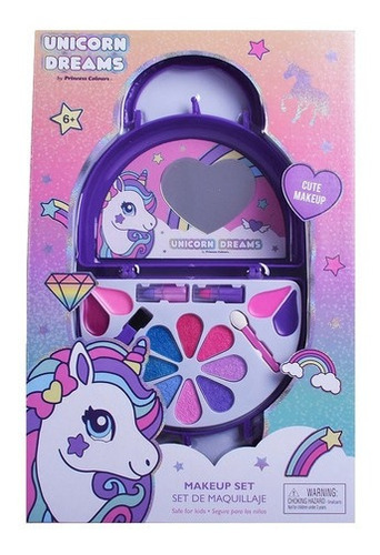 Maquillaje Infantil Make Up Valija Unicornio Multicospe