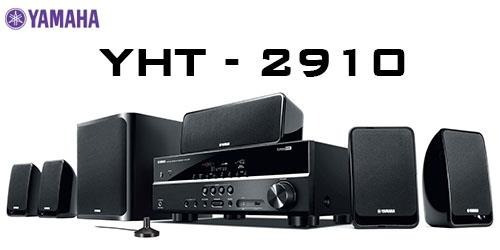 Imagem 1 de 2 de Home Theater 5.1 Yamaha Yht-2910 (receiver + Caixas) 600w 4k