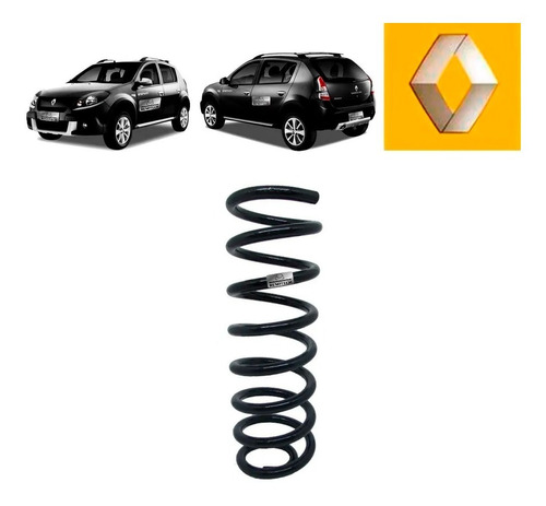 Mola Traseira Suspensao Sandero Stepway Unidade 8200592574