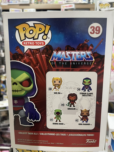 Funko Pop Terror Claws Skeletor 39 Masters Of The Un (Usado)