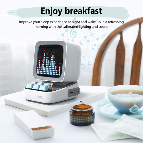 Parlante Portátil Divoom, Con Bluetooth Y Display Led