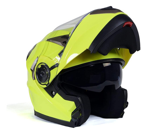 ~? Milwaukee Helmets Mph9809dot 'ionizado' Neon Yellow Advan