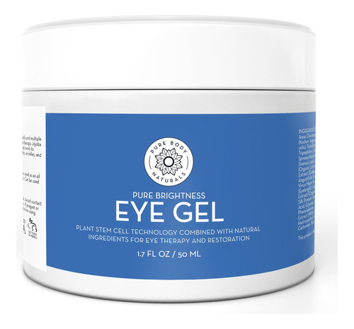 Pure Body Naturals Gel De Ojos Que Desafia La Edad Para Arru