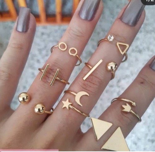 Anillos Medio Dedo