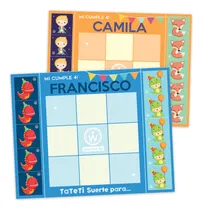 Comprar Tateti Souvenirs Cumples Infantiles X16 Con Imán, De 14x11cm