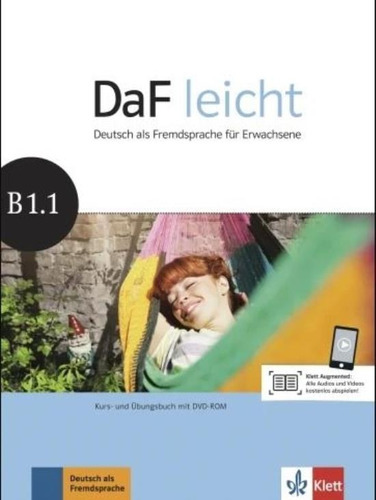 Daf Leicht B1.1 - Kursbuch + Ubungsbuch + Dvd-rom, De Jent 