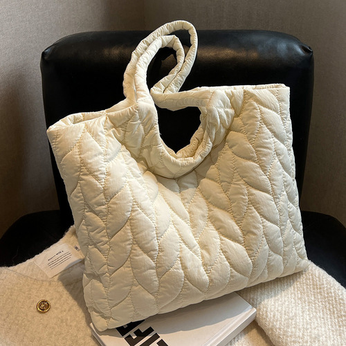 Bolsos Acolchados Para Mujer Con Hilo De Bordar De Nylon, To
