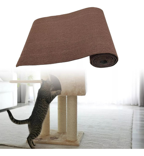 Tapete Rascador Autoadhesivo Para Gatos Diy 40 Cm X 200 Cm