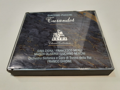 Turandot, Puccini, Ghione, Cigna - 2cd 1994 Italia Mint