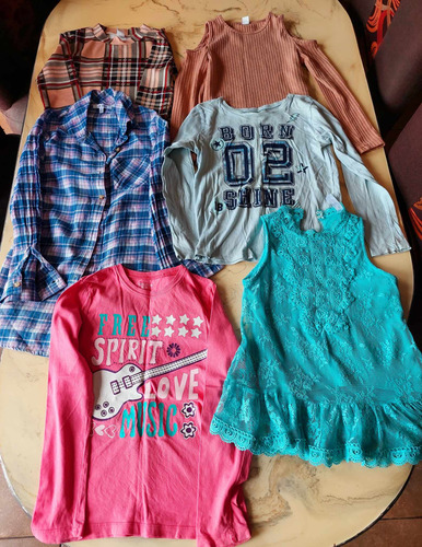 Ropa De Niña 7 A 8 Años 27p Americana Usada Impecable Bonita (Usado)