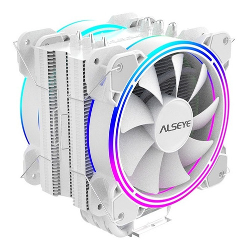 Imagen 1 de 5 de Disipador Para Procesador H120d Blanco