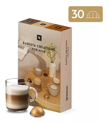 Cápsulas De Café Nespresso Vertuo Pack Barista - 30 Cápsulas