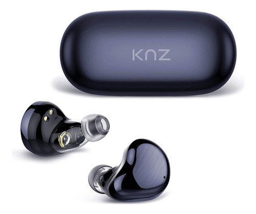 Auriculares Knz, Bluetooth/azul/carga Usb C