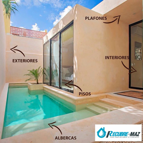Plastitex Finiplaster Chukum Estuco Arquitectónico 20kg