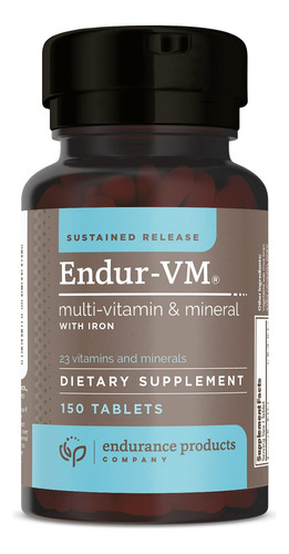 Endurance Endur-vm Multivitaminas Con Hierro 150 Tabletas
