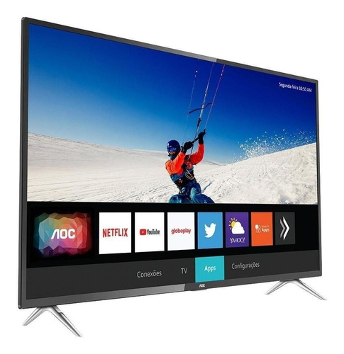 Imagen 2 de 5 de Smart TV AOC 55U6295/78G LED 4K 55" 110V/240V