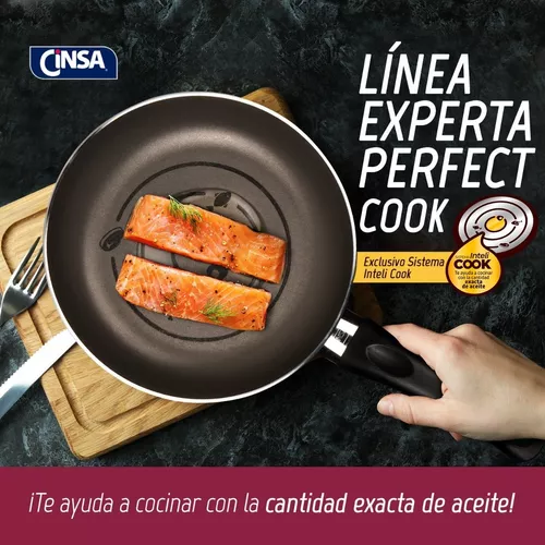 Batería De Cocina Cinsa Experta Perfect Cook Aluminio 9 Pzs.