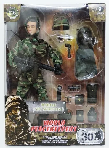 Muñecos de sales soldados articulados