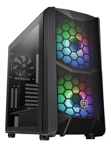 Gabinete Gamer Thermaltake Commander C35 Tg Rgb Black