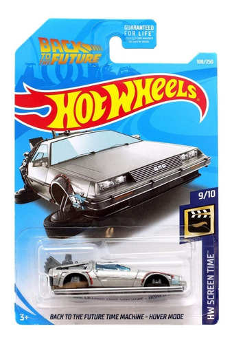 Hot Wheels Delorean Back To The Future Hover Mode Mattel