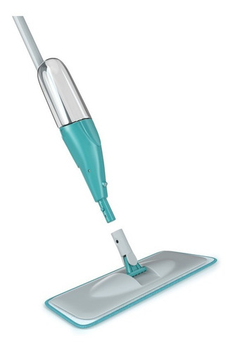 Mop Spray Fit Microfibra Verde Reservatório 365ml Flash Limp