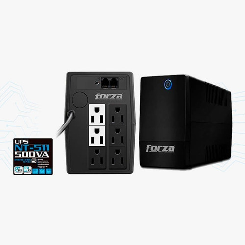 Forza Nt511 Ups 500va/250w 120v 6nema Rj11 4565hz