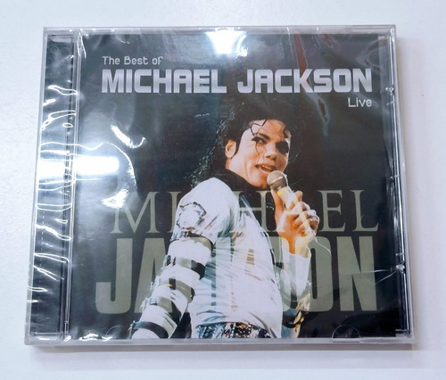 Cd Michael Jackson The Best Of Live Lacrado