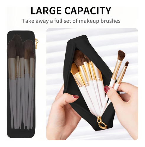Soporte De Silicona Para Brochas De Maquillaje
