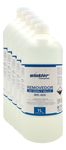 Removedor De Cera Sello - 1 L -  Winkler - Pack 5 Unid