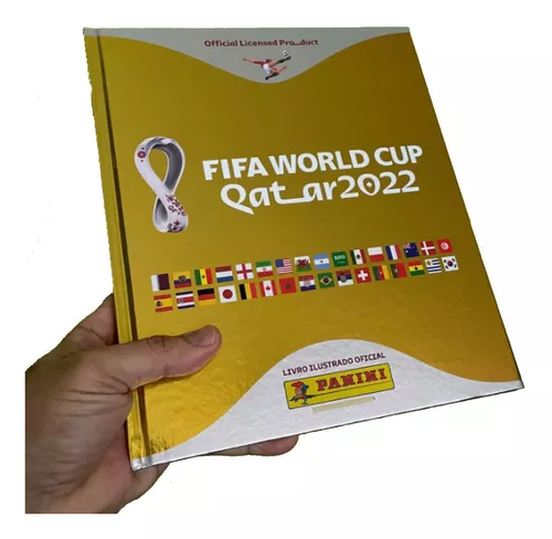 Álbum Copa Do Mundo Qatar 2022, Capa Dura